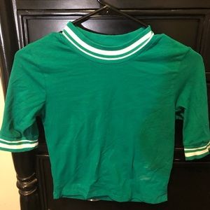 Green Biker Tee